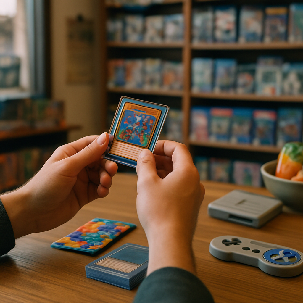 God of Games entdecken: Retro, TCGs und Snack-Hits